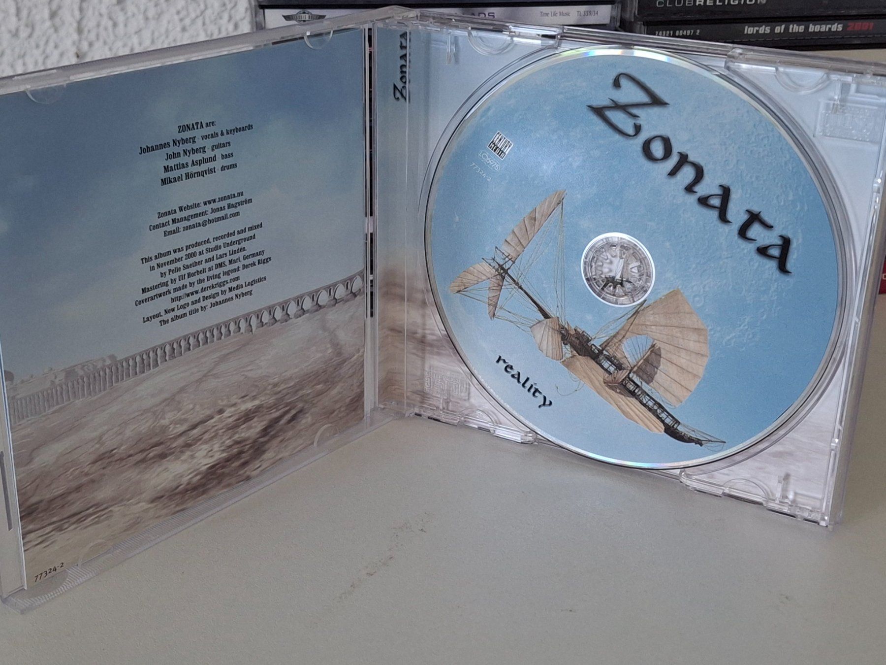 CD: CD ZONATA - Reality - CD - Power Metal Raritä – Usato da Aarberg venduto da Jackup1 2