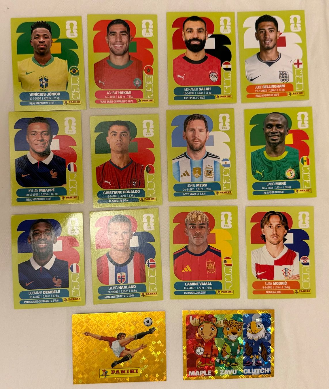 Panini Cartes à collectionner: Ronaldo Messi – Neuf (Voir description) à Bussigny par VanCL