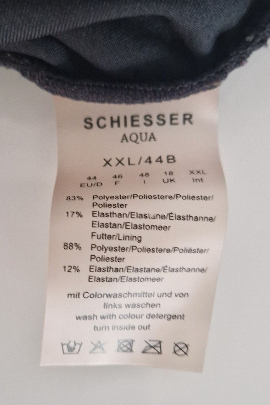 Schiesser Costumi da bagno & Bikini: Top Badeanzug von Schiesser 44B – Nuovo (secondo la descrizione) da Obergösgen venduto da asc_72pf 2