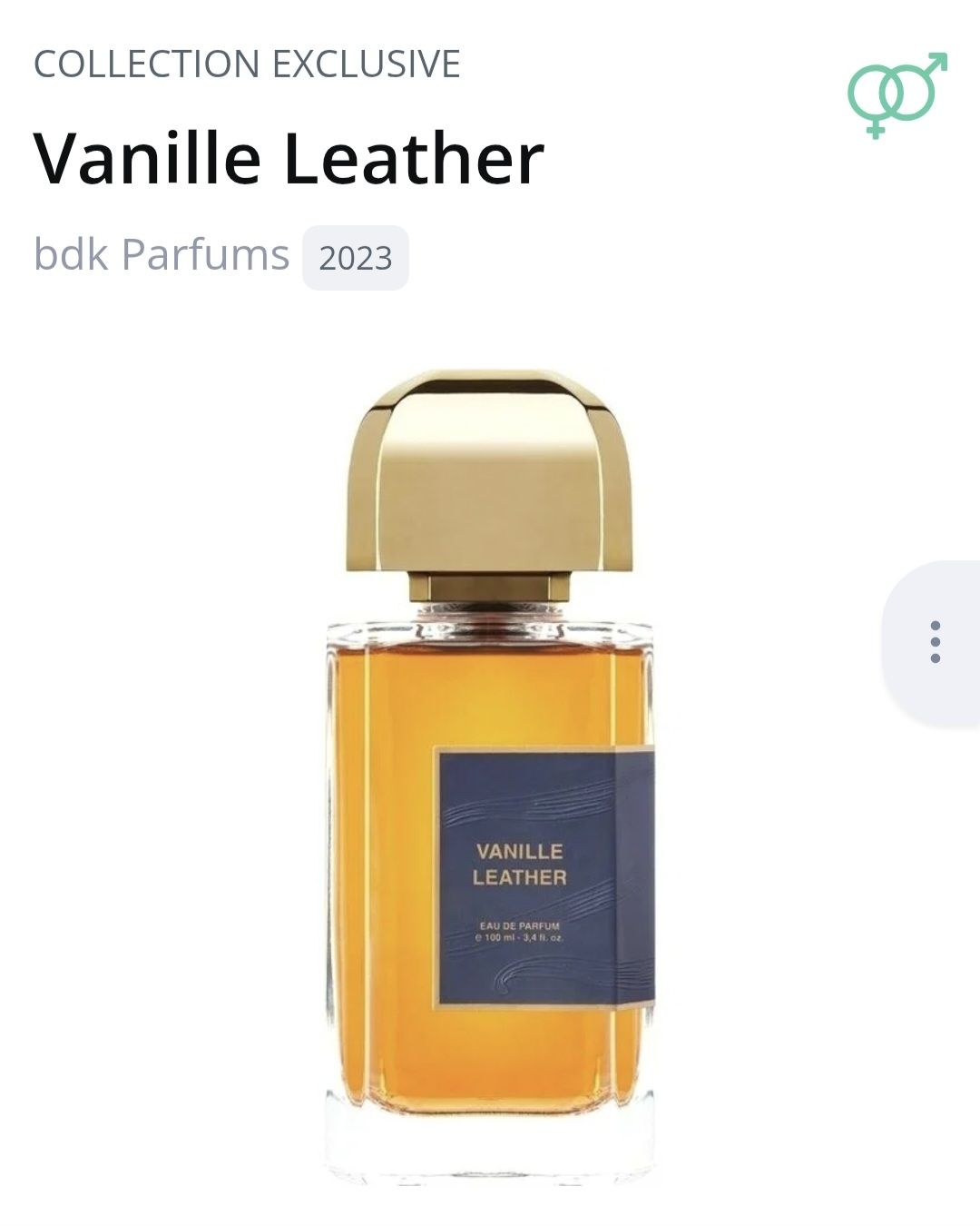 Profumi & Eau de Toilette: Vanille Leather bdk Parfums 100 ml – Usato da St. Gallen venduto da CaliSunshine 2