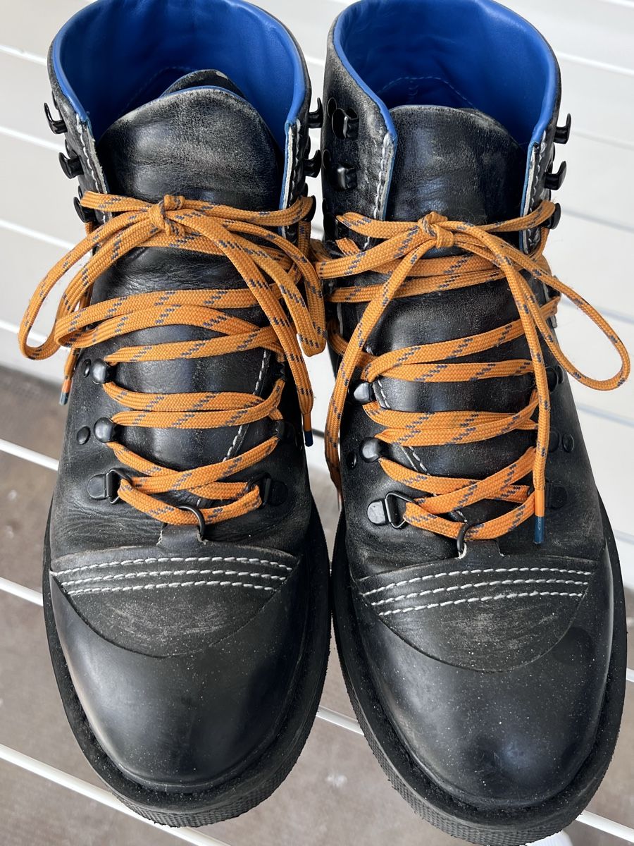 Diesel Scarpe da uomo: Diesel Herren Leder Schuhe Grösse 41 – Usato da Thun venduto da Xaman