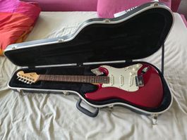 Fender Stratocaster, rot, Made in USA, Top Zustand!
