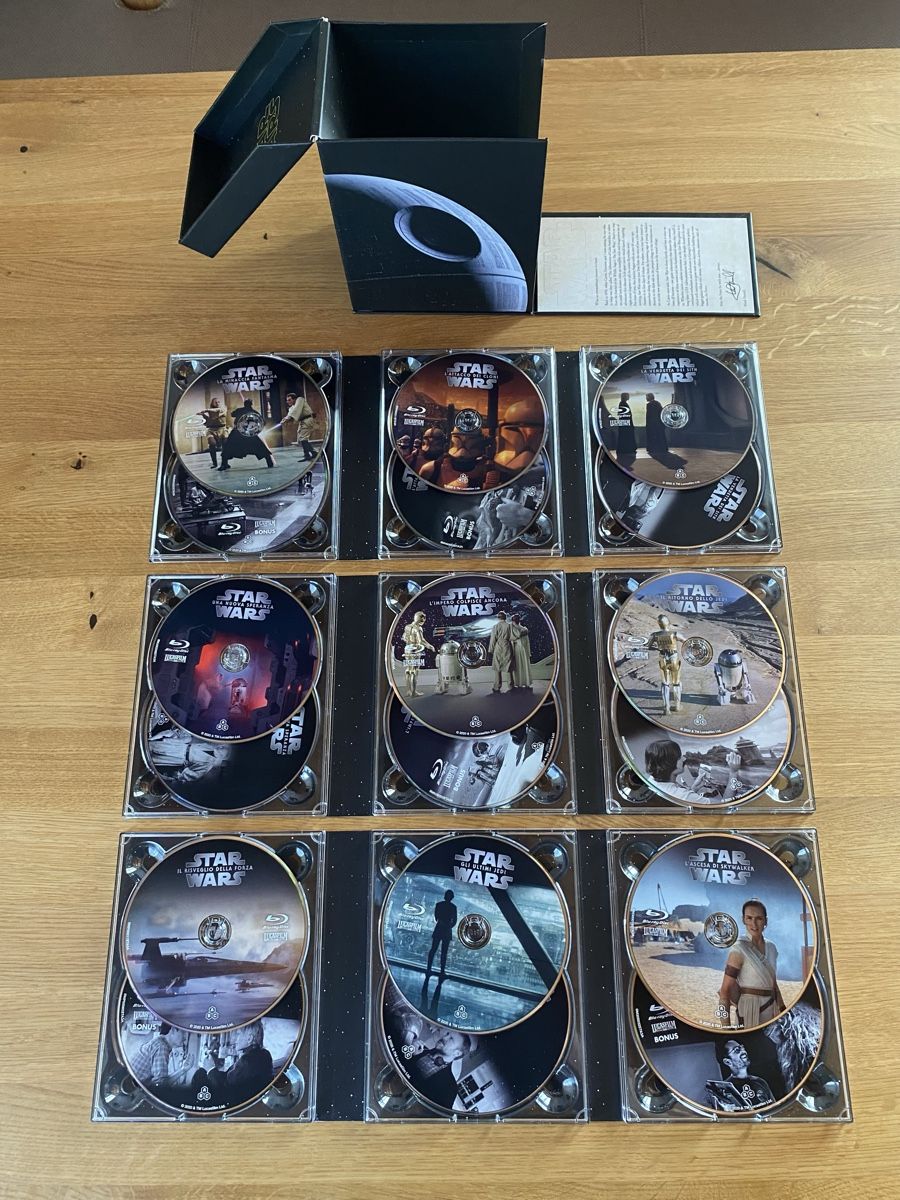 Alle DVDs: Star Wars 1-9 Bluray Box / Skywalker Saga – Gebraucht aus Herzogenbuchsee von Christen3 2