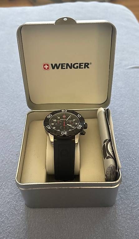 Wenger Orologi: Wenger Roadster Black Night Chronograph – Usato da Gümligen venduto da mat_wh2w 1