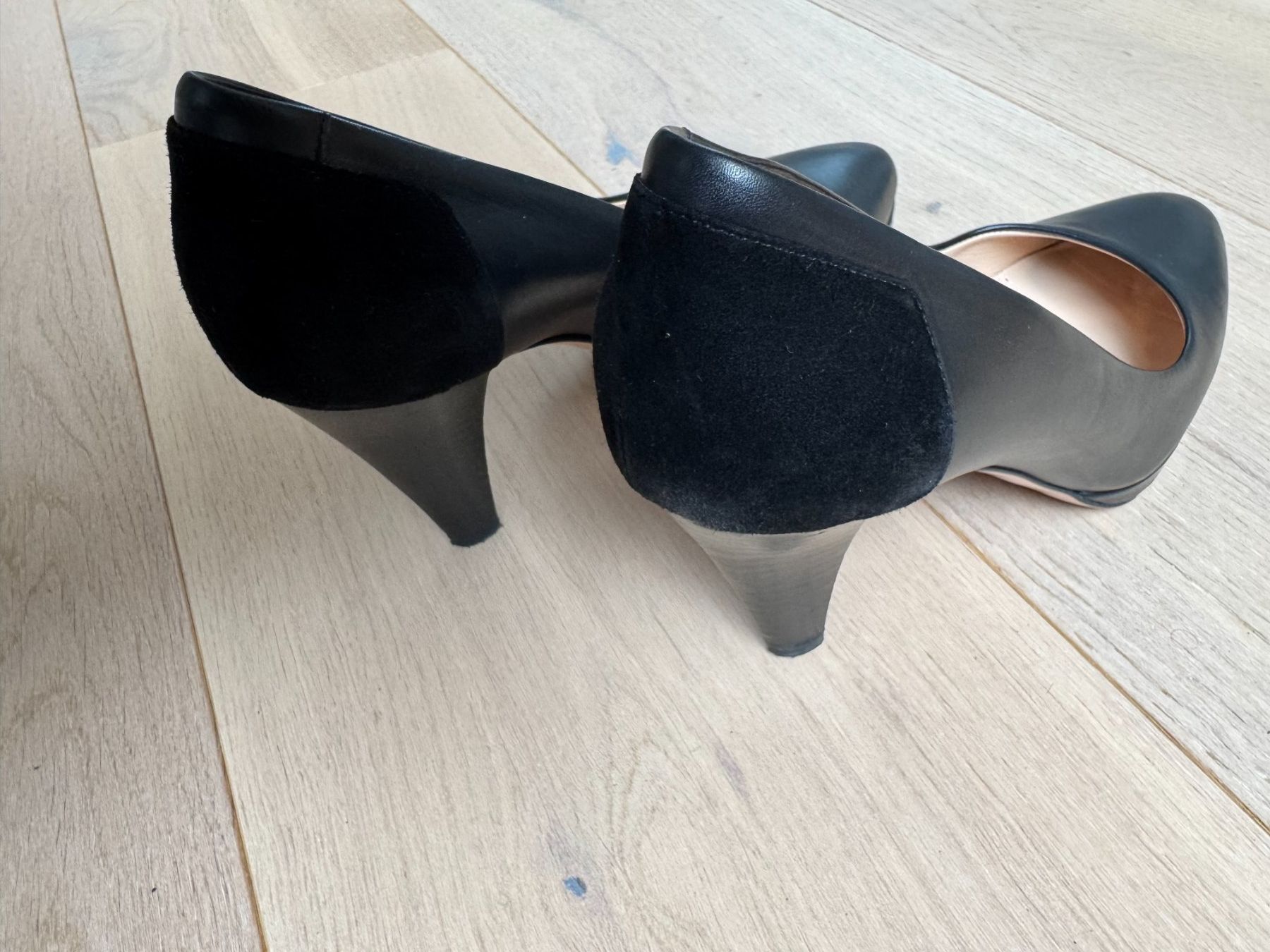 Bally Damenschuhe: BALLY  Pumps Gr. 36, schwarz echt Leder – Gebraucht aus Siebnen von Trans-Am 1