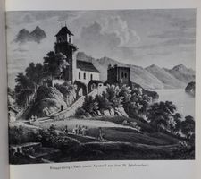 Burg Ringgenberg BE und die romanische Kirche zu Spiez(1950)