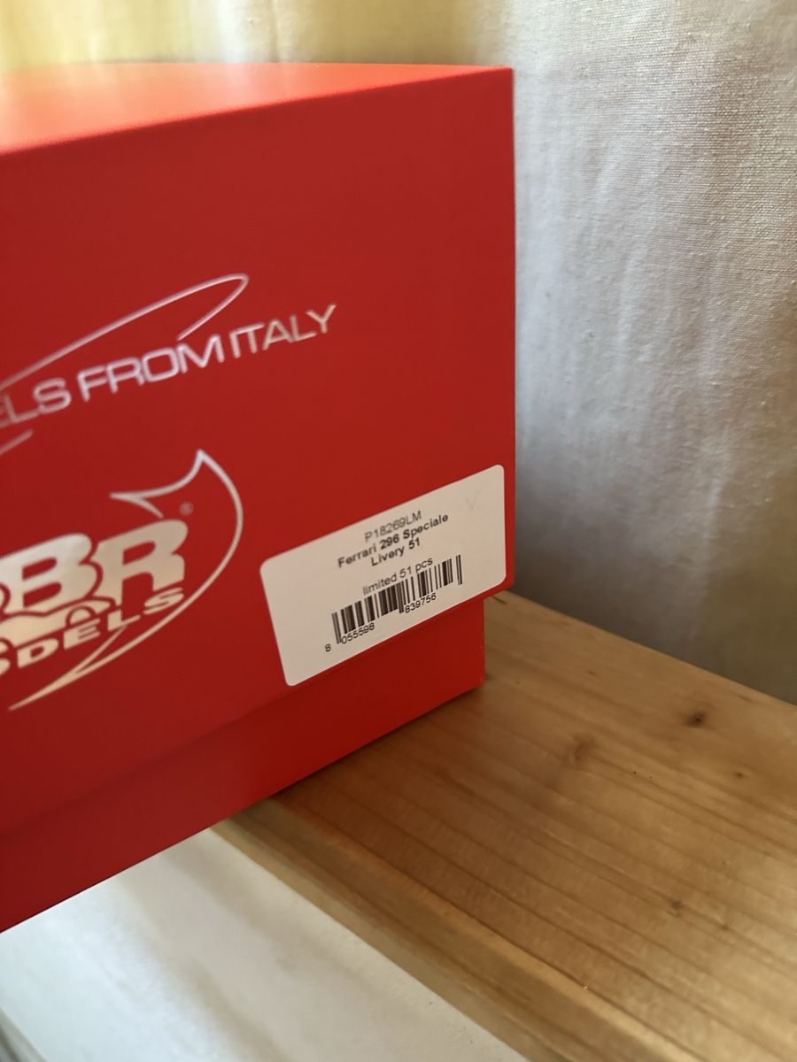 BBR Models Modellautos: 1:18 Ferrari 296 Speciale  – Neu und originalverpackt aus Samstagern von 118palla 5