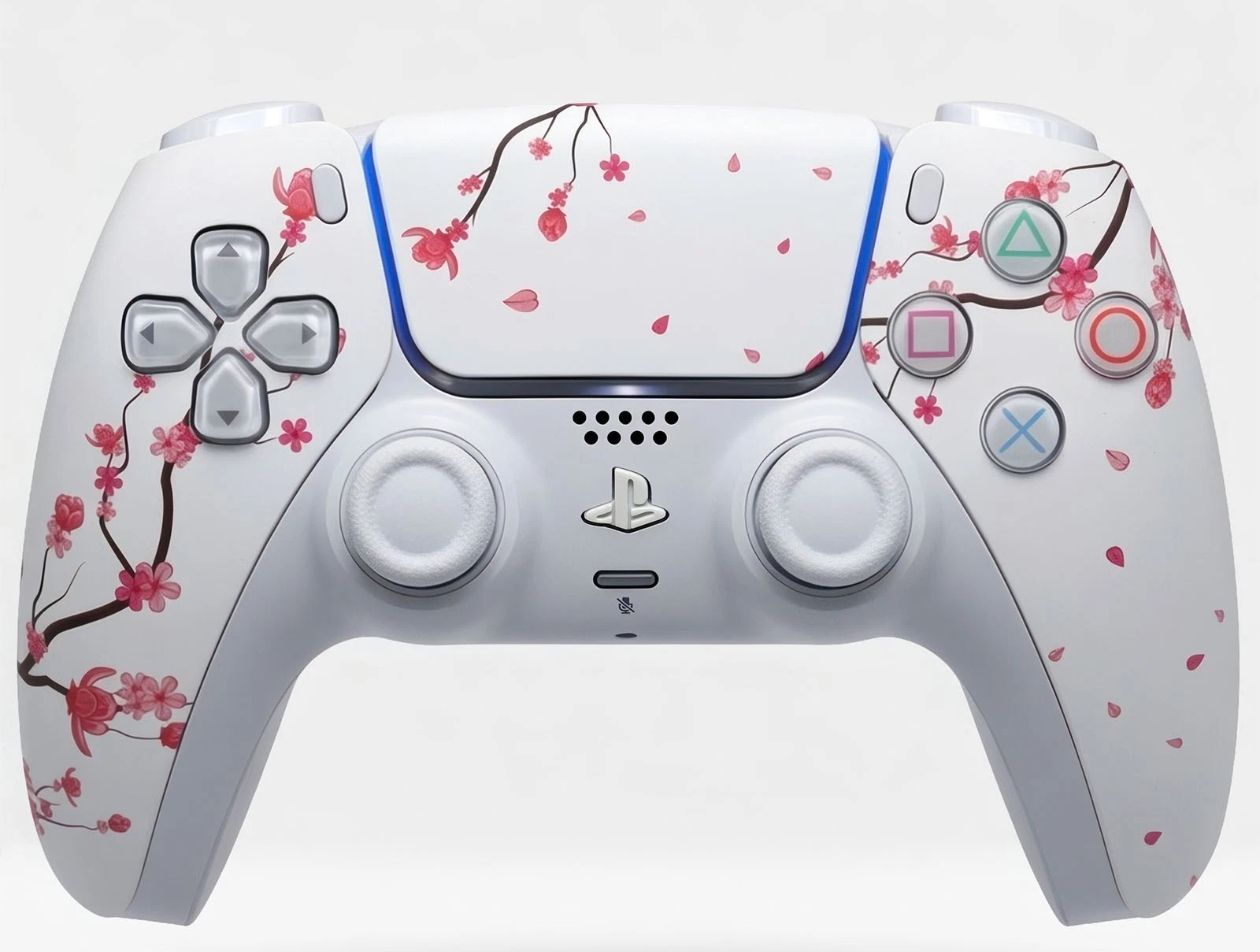 Sony Controller: PS5 Controller mit Kirschblüten Design! – Neu und originalverpackt aus Sargans von ver_ncy5
