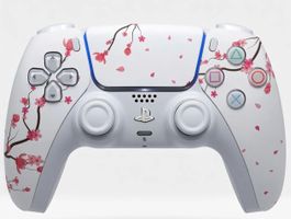 PS5 Controller mit Kirschblüten Design!