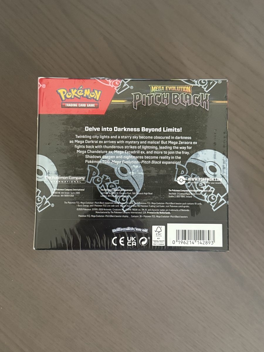 Pokémon Carte collezionabili: Pitch Black booster box display ENG ab 1.-  – Nuovo e nell'imballaggio originale da Thônex venduto da retrolovech 3