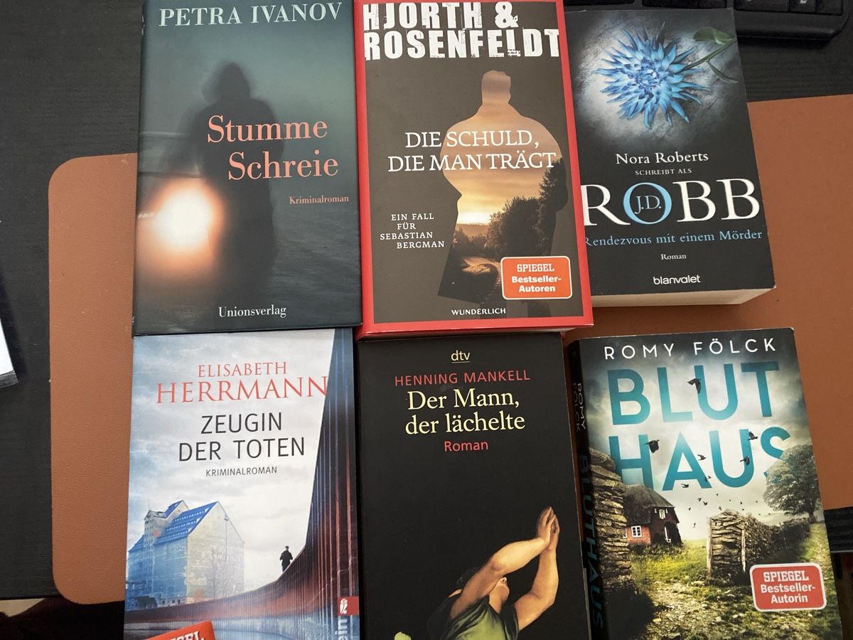 Livres: 6 Krimis & Thriller  Bücher Set – D'occasion à Erlinsbach SO par Silverstorm