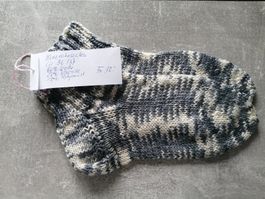 Kurzrohrsocken handgestrickt, Grösse: 36/37