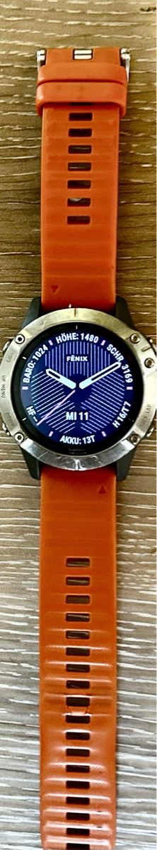 Garmin Smartwatch: Garmin Fenix 6 Saphire – Usato da Andermatt venduto da h_s_soulsurfer 2