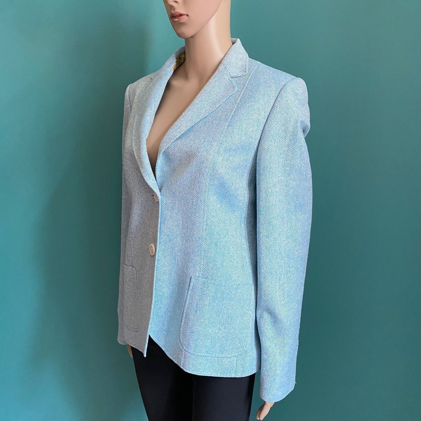Vestes: CONOSERI Blazer Seide 🩵 – D'occasion à Zürich par ClosetQueen 1