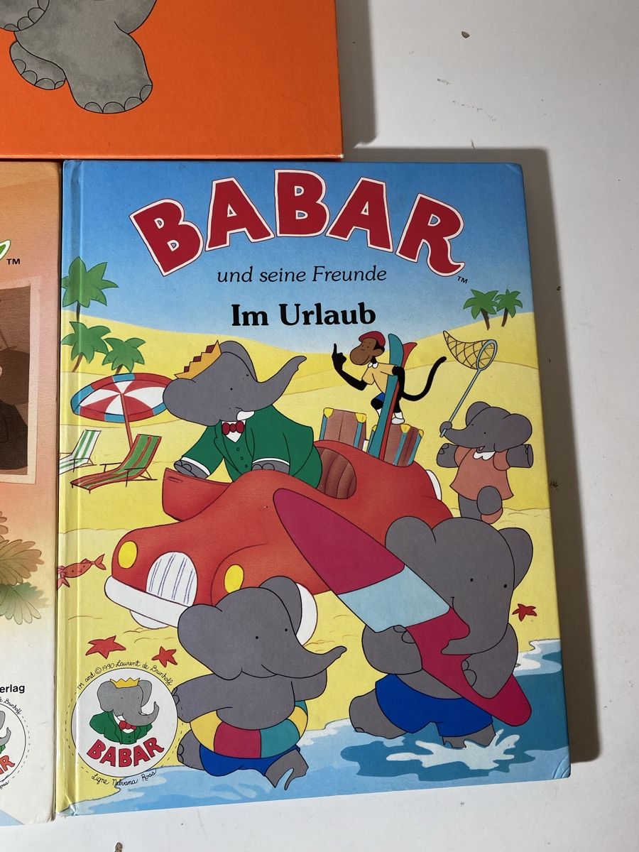 Bücher: 3 Babar Elefanten Bücher – Gebraucht aus Winterthur von ben_9vxx 3