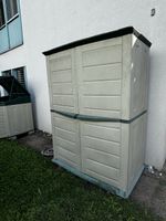 Gartenschrank aus Kunststoff