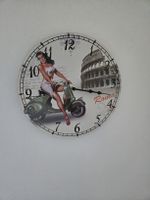 Vespa Wanduhr