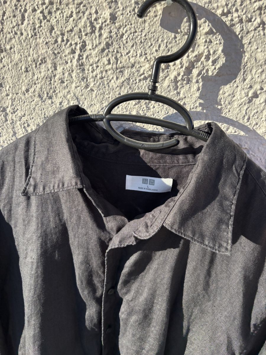Camicie: Cropped linen Shirt uniqlo – Usato da Thalwil venduto da lean21 2