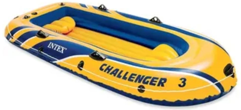 Barche: Intex Challenger 3a - Das ideale Schlauchboot-set mit extras – Usato da Möriken AG venduto da Blauhumbi