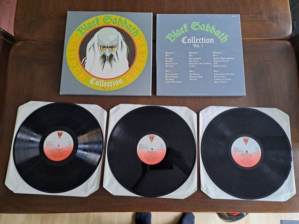 Seltene BLACK SABBATH LPs Vol.1, Spain 1984, 9094/3 Vinyls Kaufen