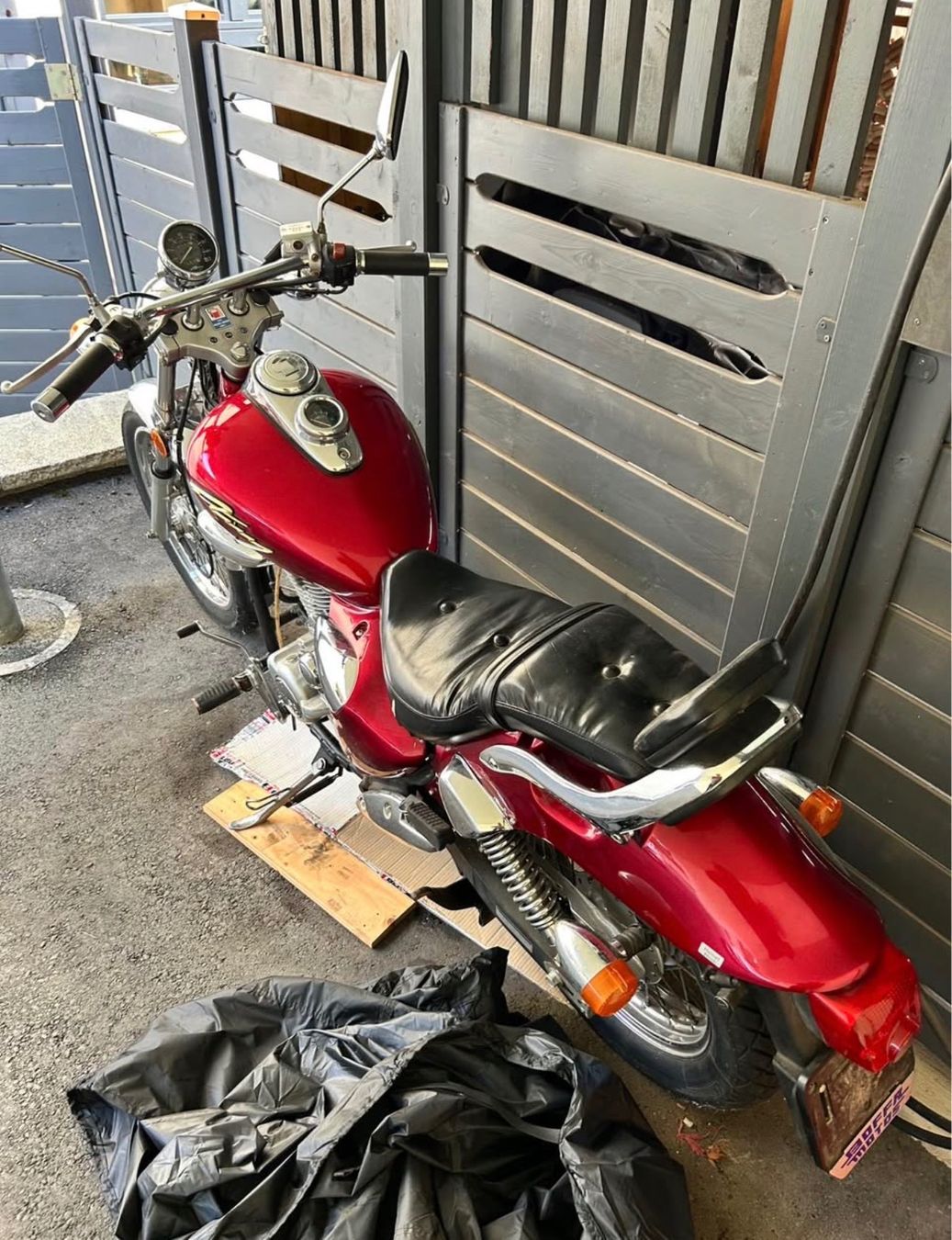 Kymco Chopper: Moto custom Kymco Zing 125 rouge – Usato da Ollon VD venduto da NickOllon 2