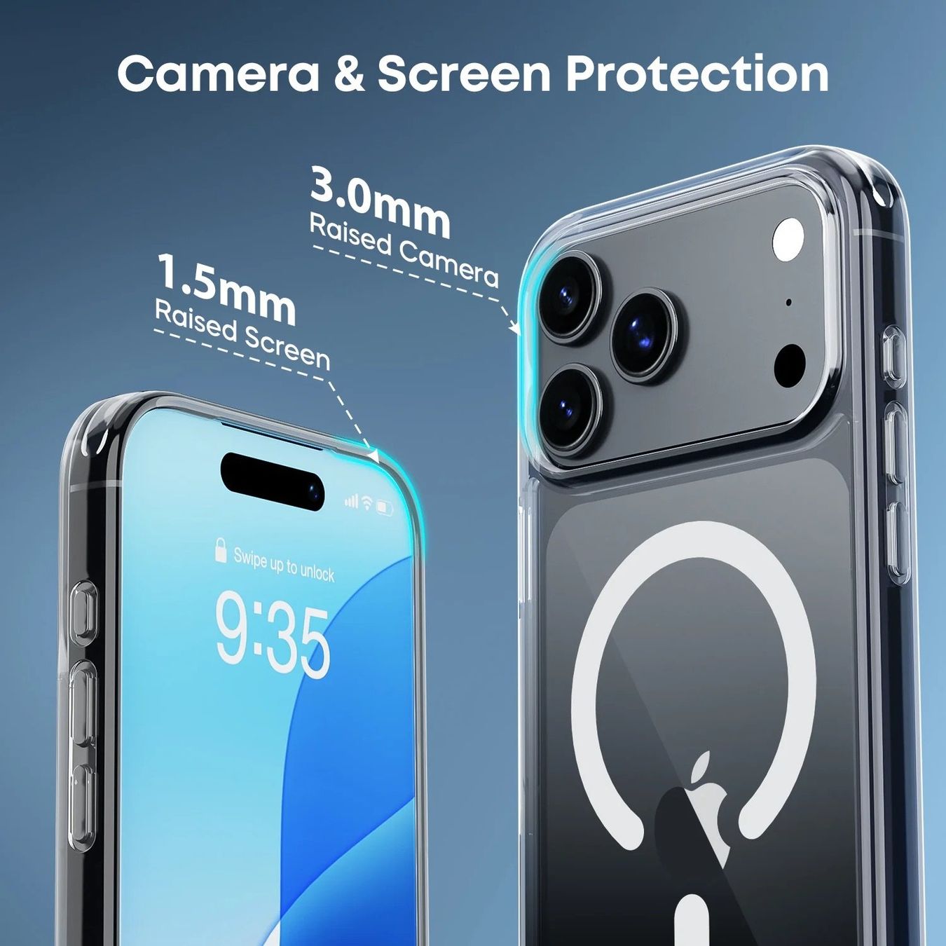Apple Coques & Protection écran: iPhone 17 Pro Max Hülle Clear Case MagSafe – Neuf avec emballage d'origine à Thônex par BrYu 6
