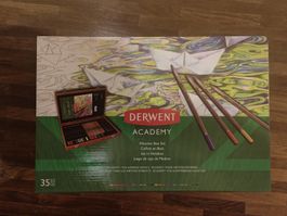 Derwent Academy Holzkassette, Stifte-Set, neu
