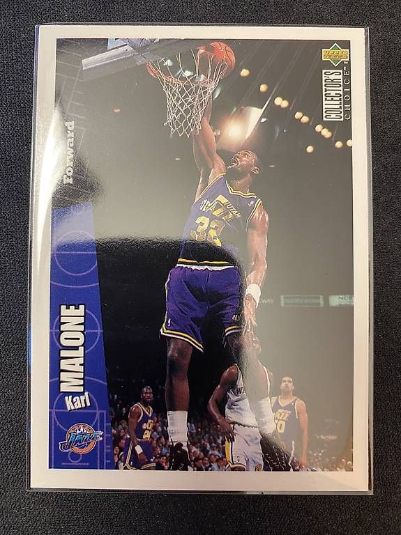 Nba Carte collezionabili: 1996 Upper Deck - NBA - #155 Karl Malone – Nuovo (secondo la descrizione) da Savosa venduto da Misch-M13