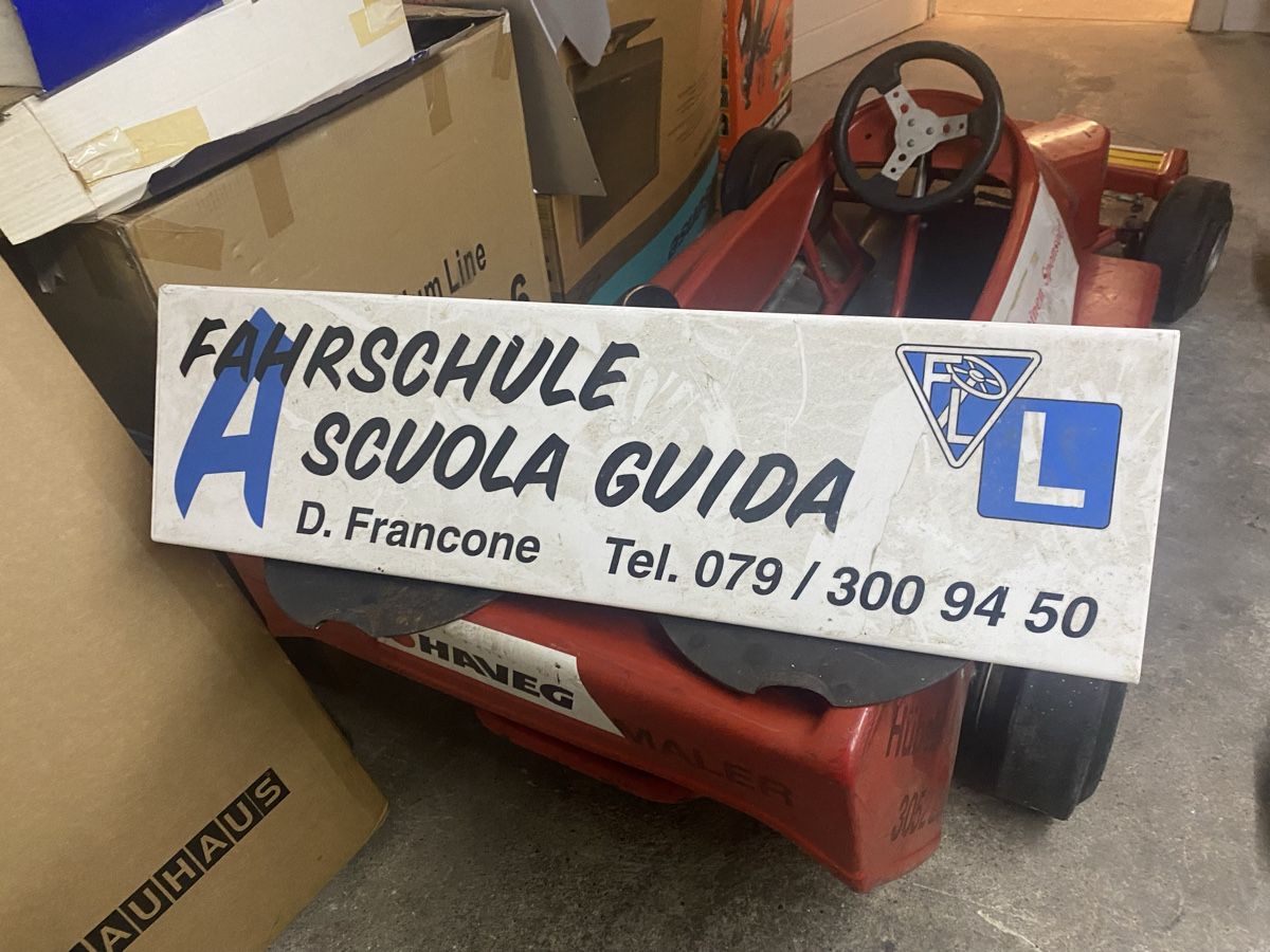 Insegne: Grosse Werbetafel / Werbetoblerone – Nuovo (secondo la descrizione) da Bern venduto da hotcars24