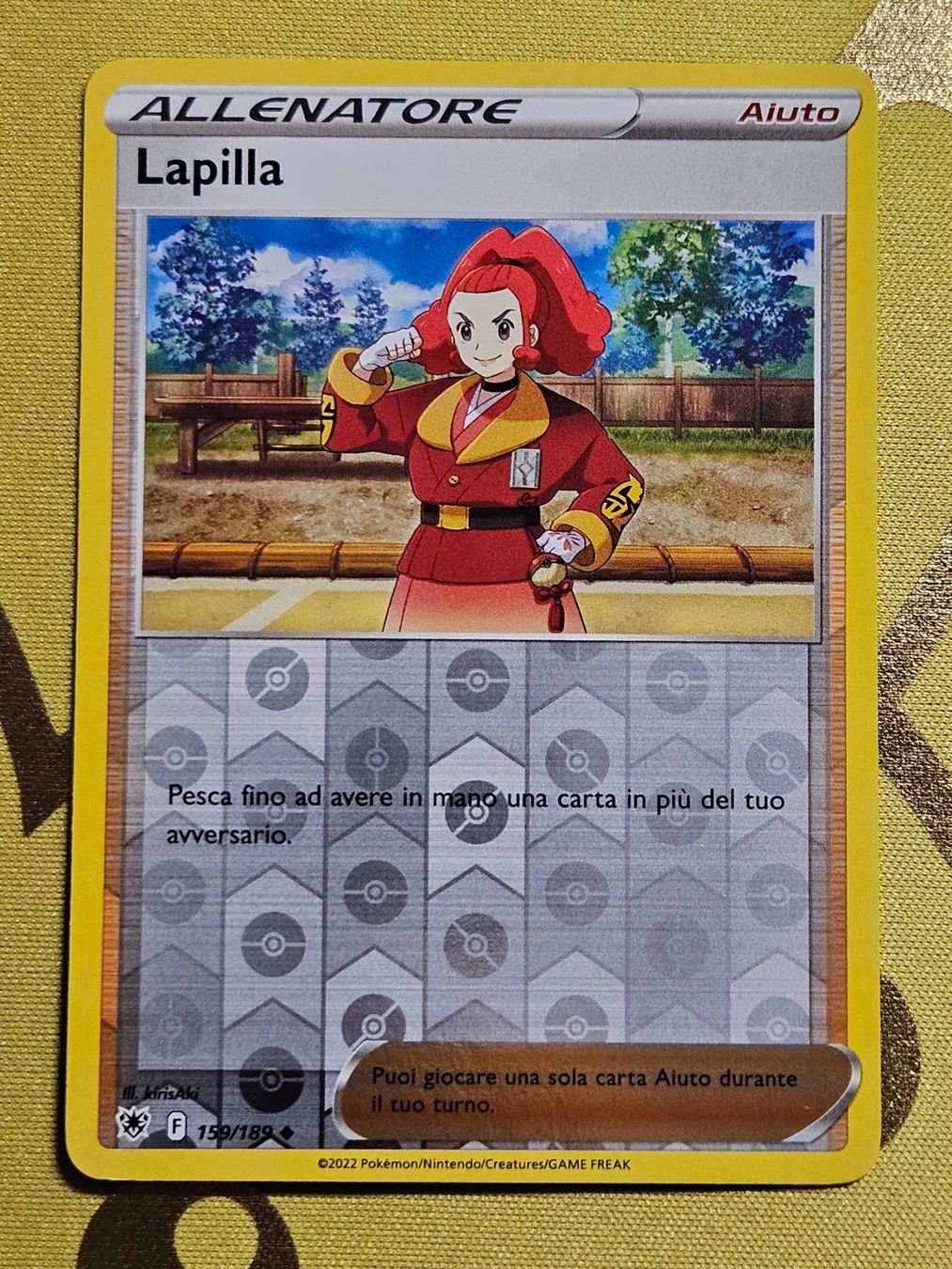 Pokémon Sammelbilder & Trading cards: Astral Radiance - Lapilla 159/189 IT – Gebraucht aus Bellinzona von Pokemarco