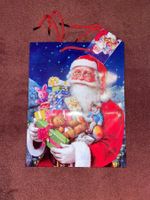 Weihnachtstüte Geschenktüte Verpackung Weihnachtsmann Tüte