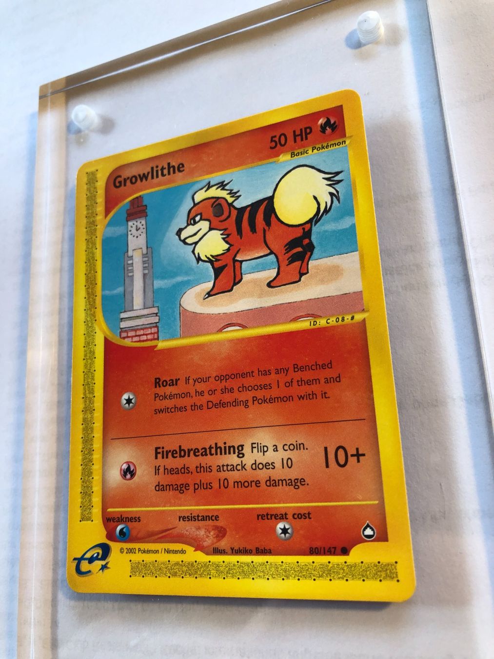 Carte collezionabili: Growlithe Aquapolis - MINT - ab 1.- – Usato da Giubiasco venduto da dan_pr8b 2
