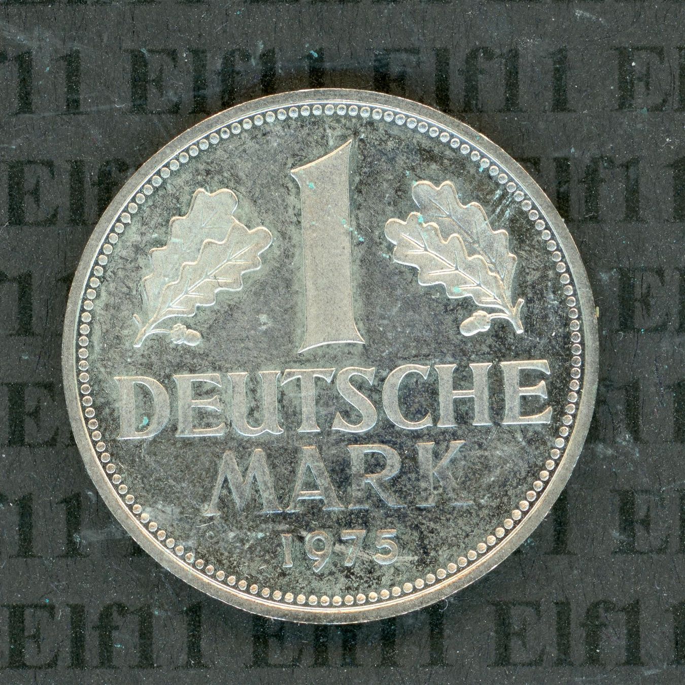 Tutti le monete: DEM___1.00 1975J stgl 1 Deutsche Mark – Nuovo (secondo la descrizione) da Widnau venduto da Elf11