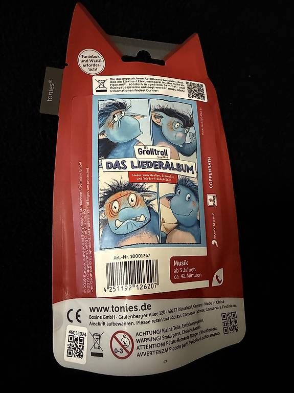 Figurines: Tonie Hörfigur der Grolltroll  Neu – D'occasion à Emmen par kat_ltp2 1