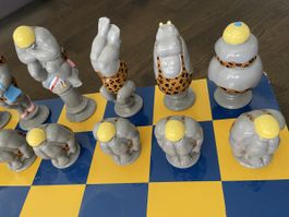 Schachspiel - Kunstvoll - Sammlerstück - extrem rare