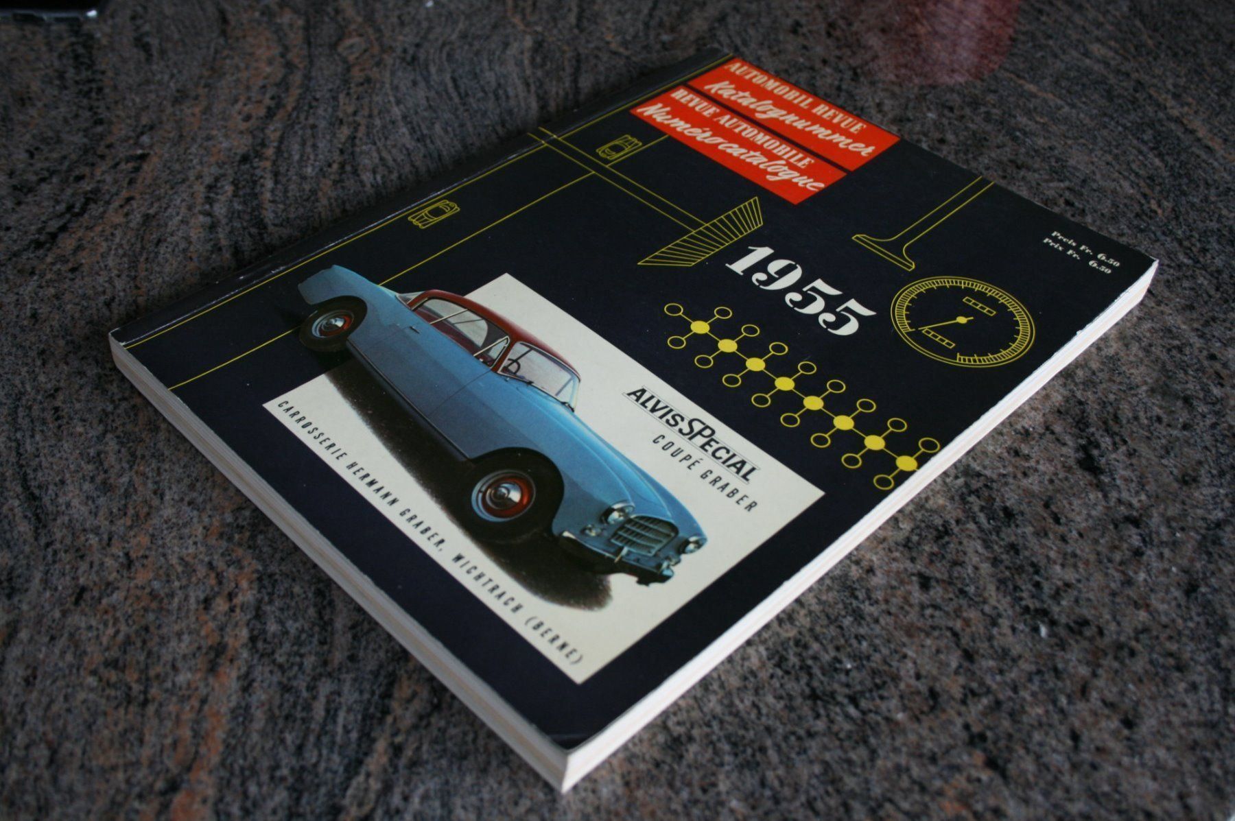 Libri: AUTOMOBIL REVUE KATALOG 1955 – Usato da Wilen b. Wil venduto da Rasti2 5