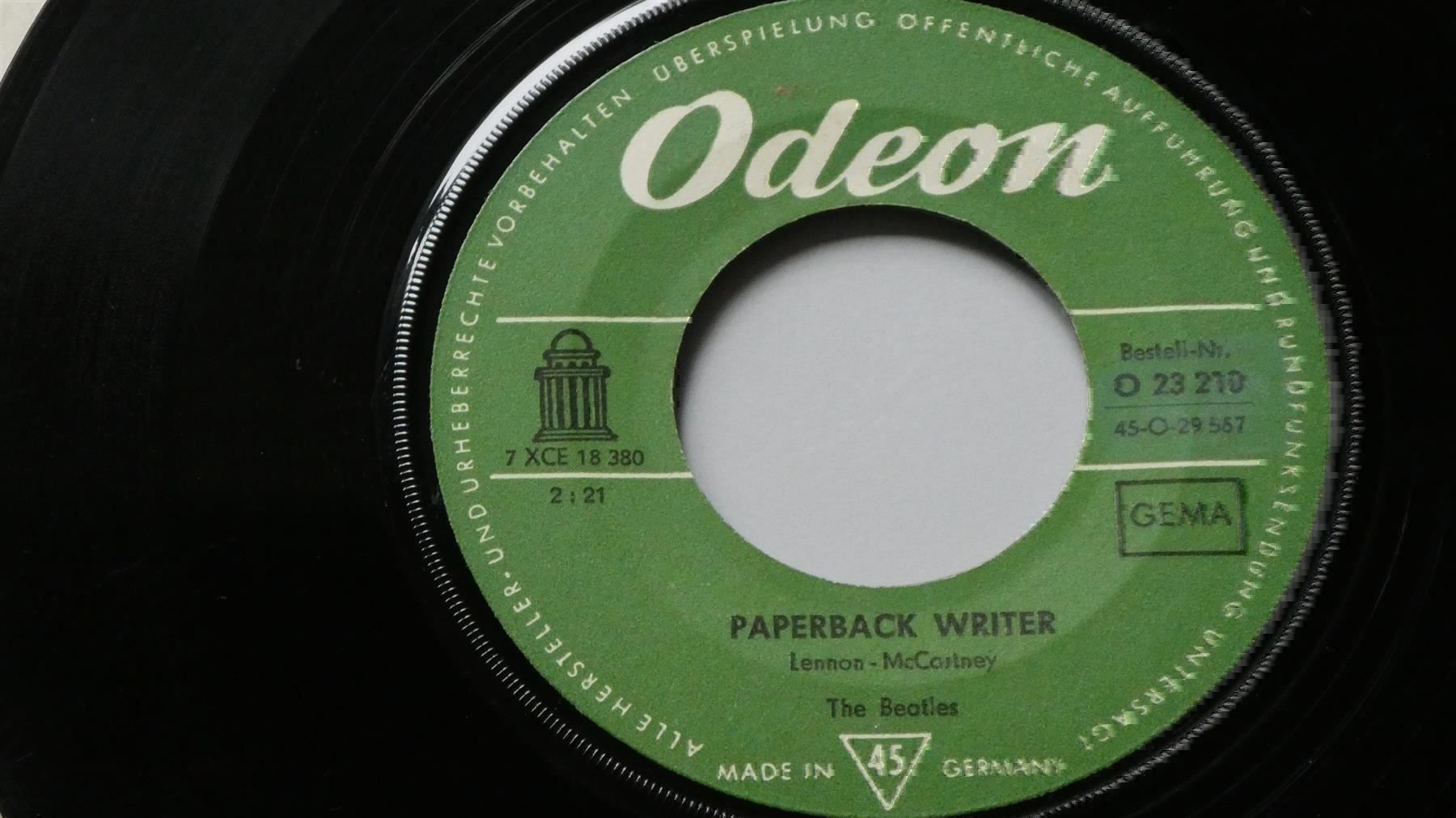 Schallplatten: Single The Beatles – Paperback Writer / Rain – Gebraucht aus Frauenfeld von Astra13 3