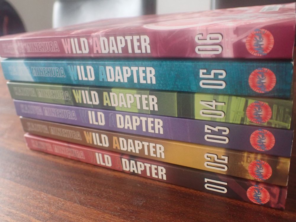 6 WILD ADAPTER Manga Comic Band 1 - 6 von Kazuya Minekura (Gebraucht ...