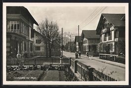 Lerchenfeld b. Thun, Strassenpartie am P