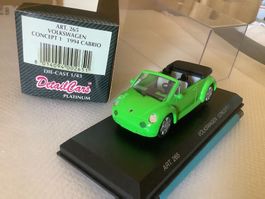 Modellauto Volkswagen CONCEPT 1 / Beetle Cabrio, unbespielt