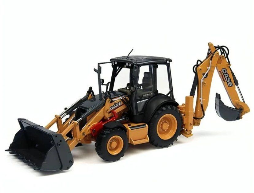 Kit di modellismo & Modellini statici: Case 580 ST Backhoe Loader 1:50 Scale - UH 8079 – Nuovo e nell'imballaggio originale da Lausanne venduto da Techobby