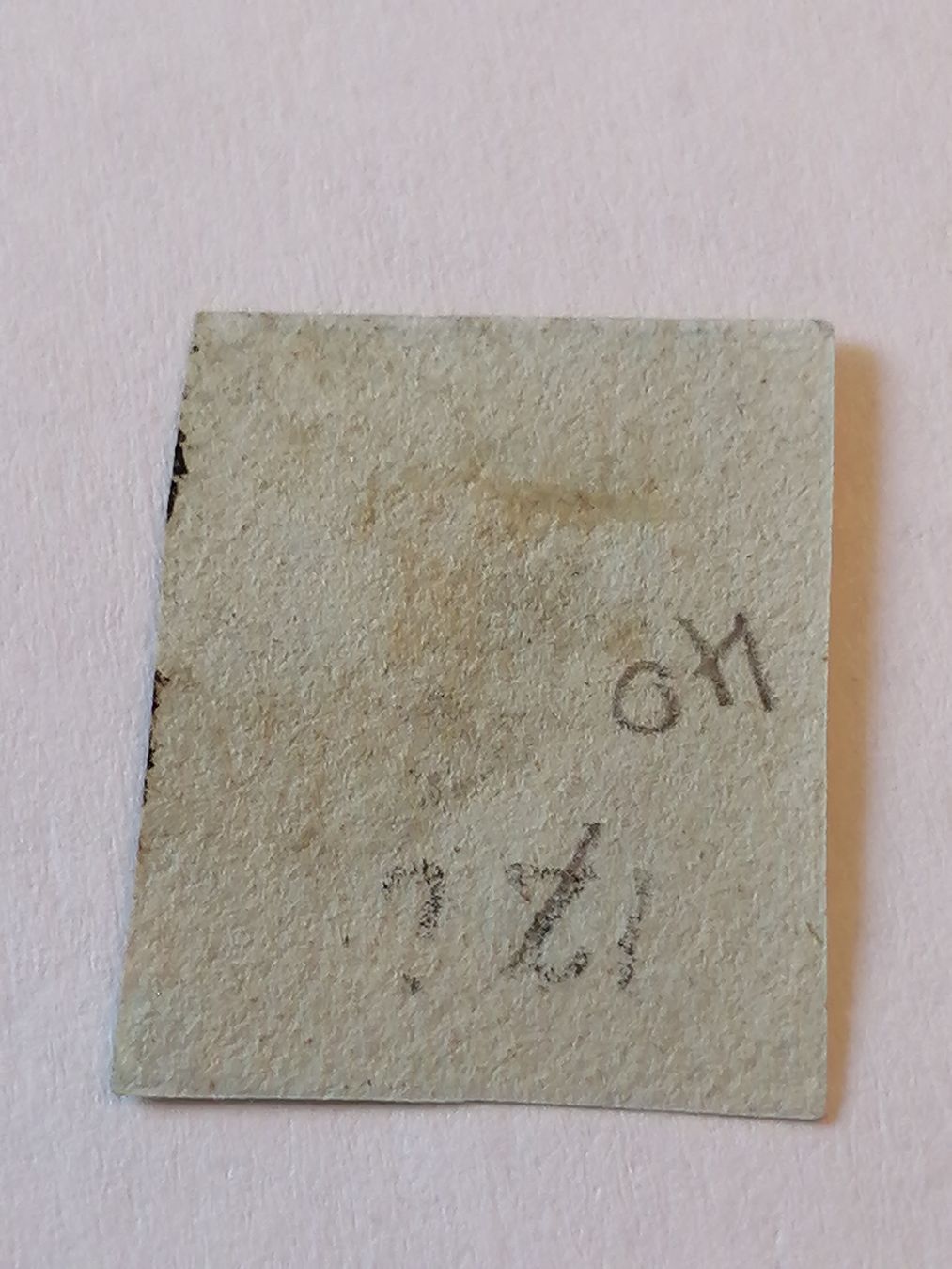 Alle Briefmarken: One Penny Red 1841, Platte 40 – Gebraucht aus Happerswil von tschergi 1
