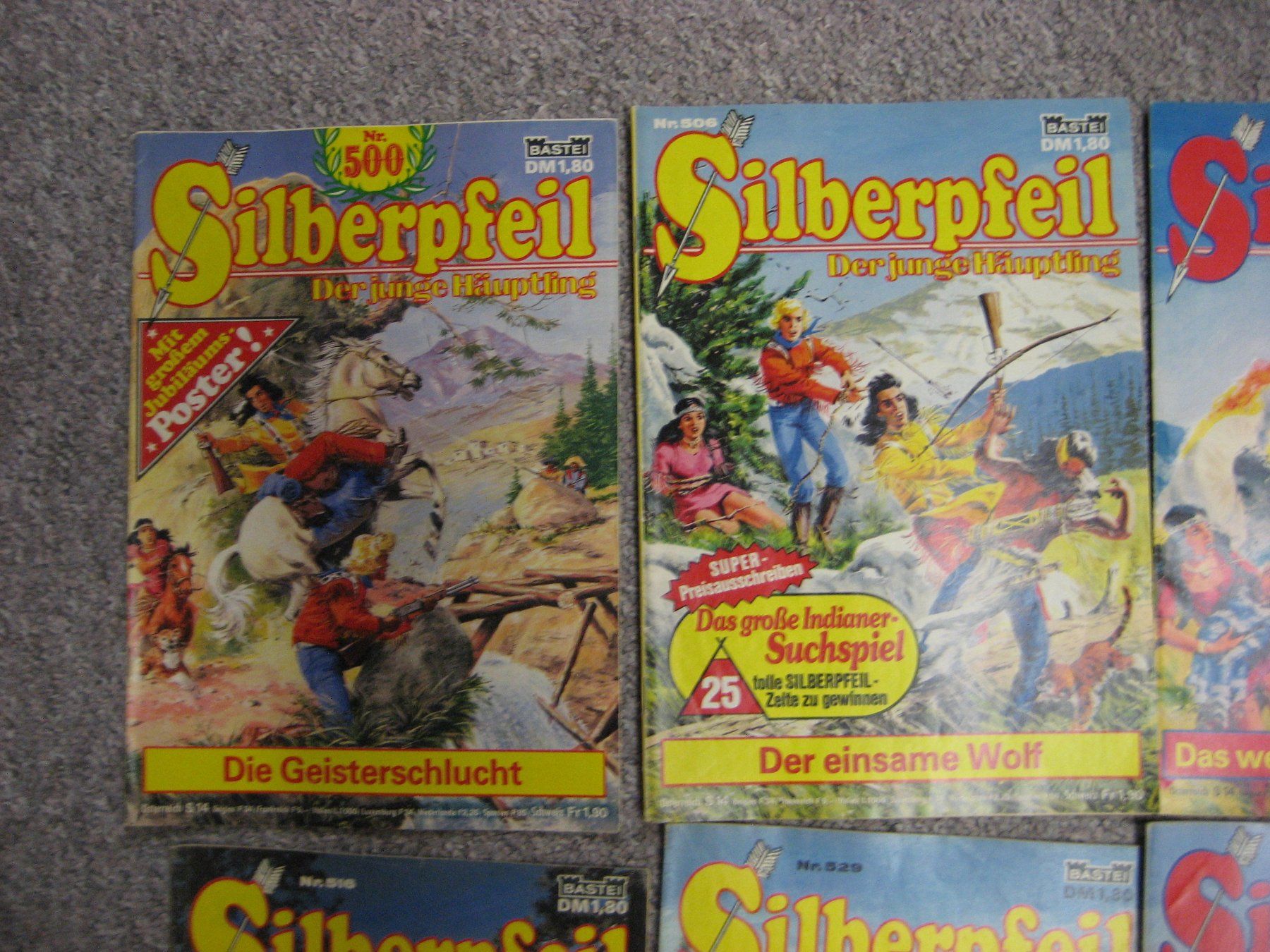 Comics: 8 Silberpfeil Comics – Gebraucht aus Bottighofen von Spiderman61 1