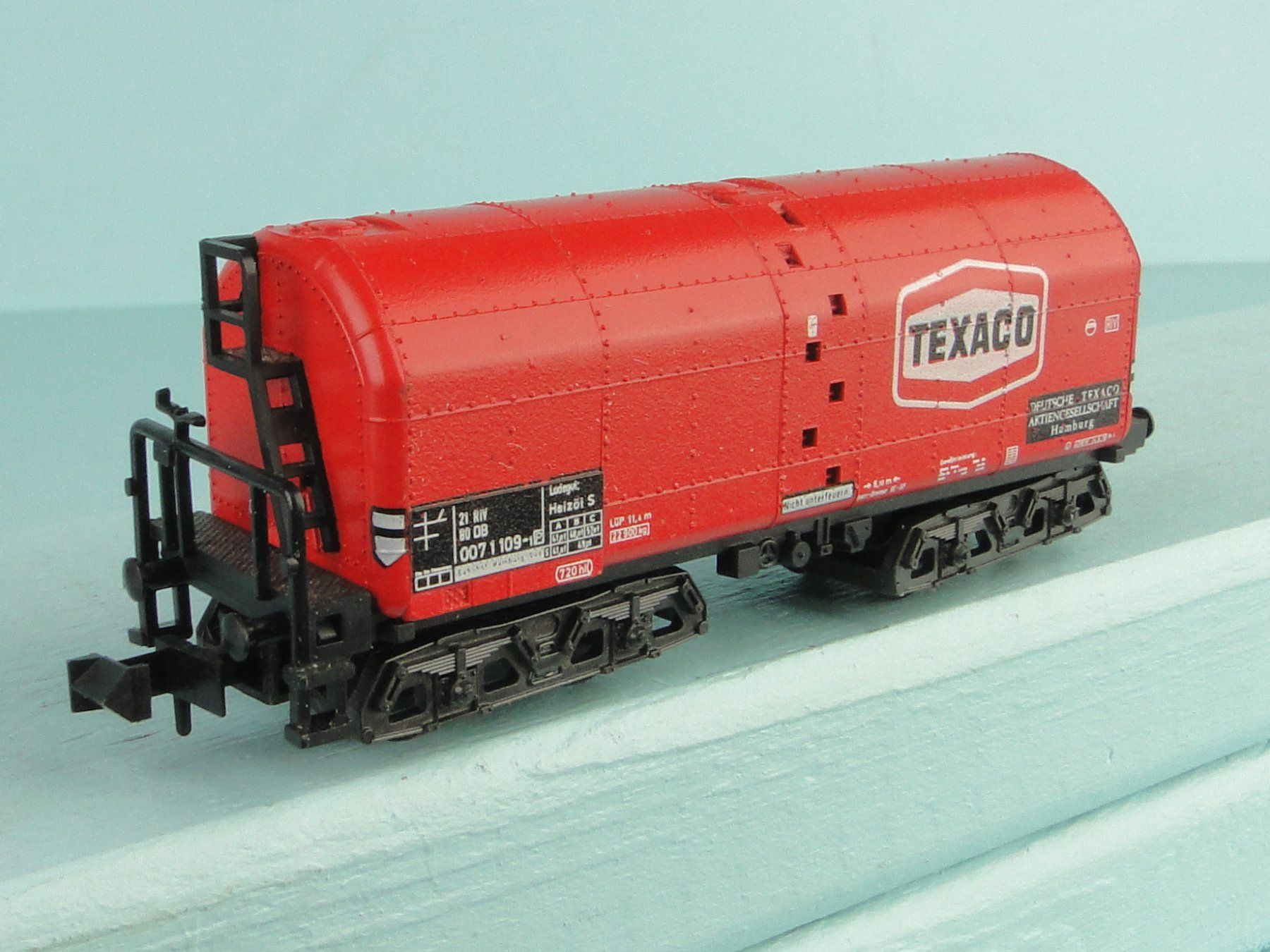Trix Modellini di ferrovie: Minitrix Spur N DB TEXACO – Usato da Bülach venduto da Albitrain 1