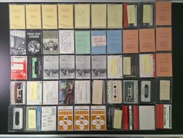 50 Vintage Audiokassetten / Jazz Klassisch Sprachen Orgel