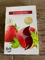 Duftkerzen Erdbeeren/6er Set/Neu/OVP