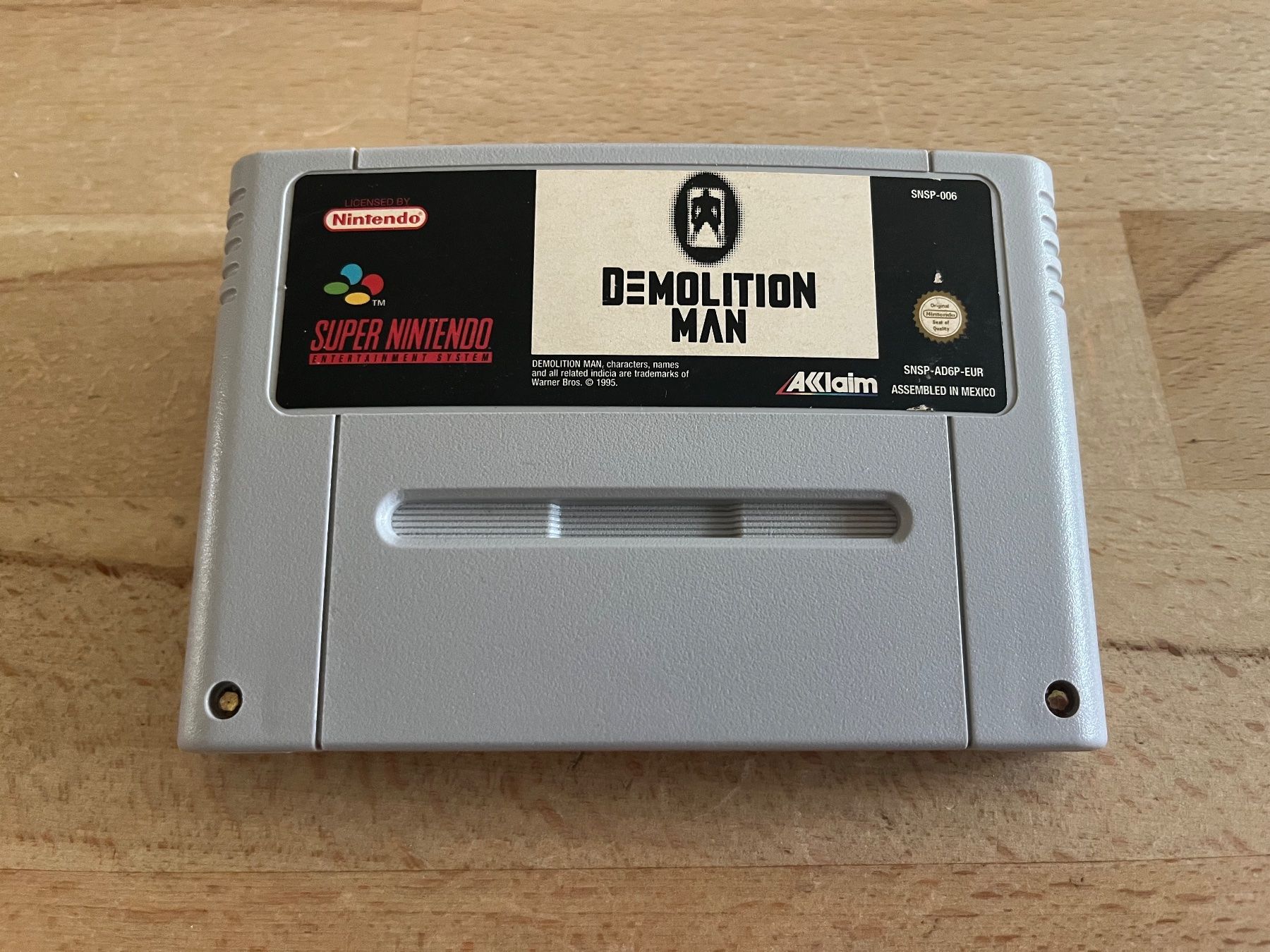 Nintendo Giochi: Demolition Man - Super Nintendo SNES Modul – Usato da Thalwil venduto da ranx
