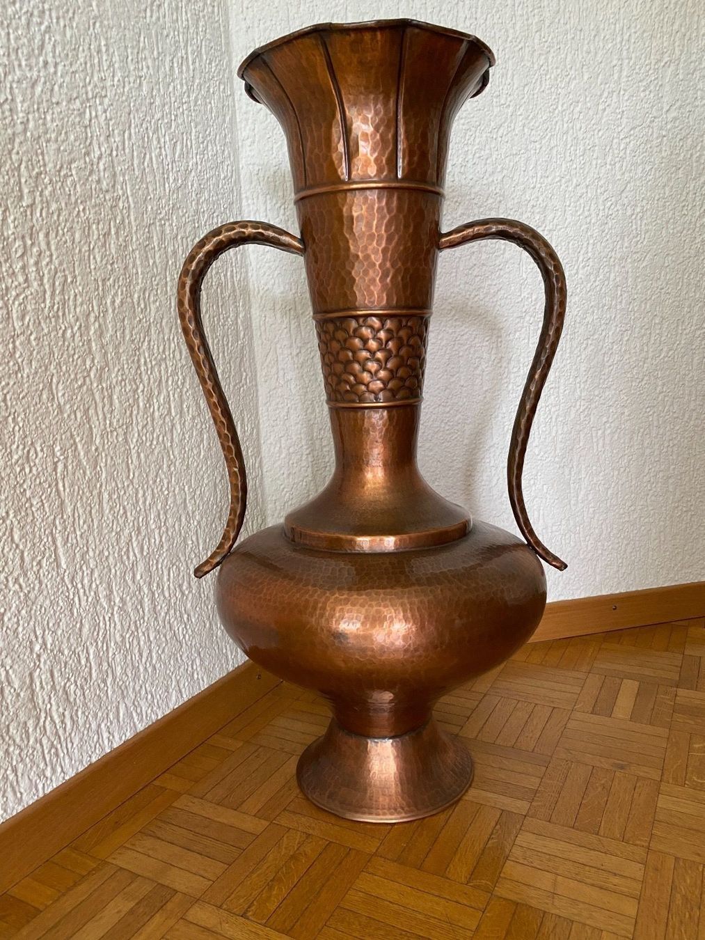 Vasi & Recipienti: Kupfervase, Handarbeit – Usato da Dietlikon venduto da sepiwaku