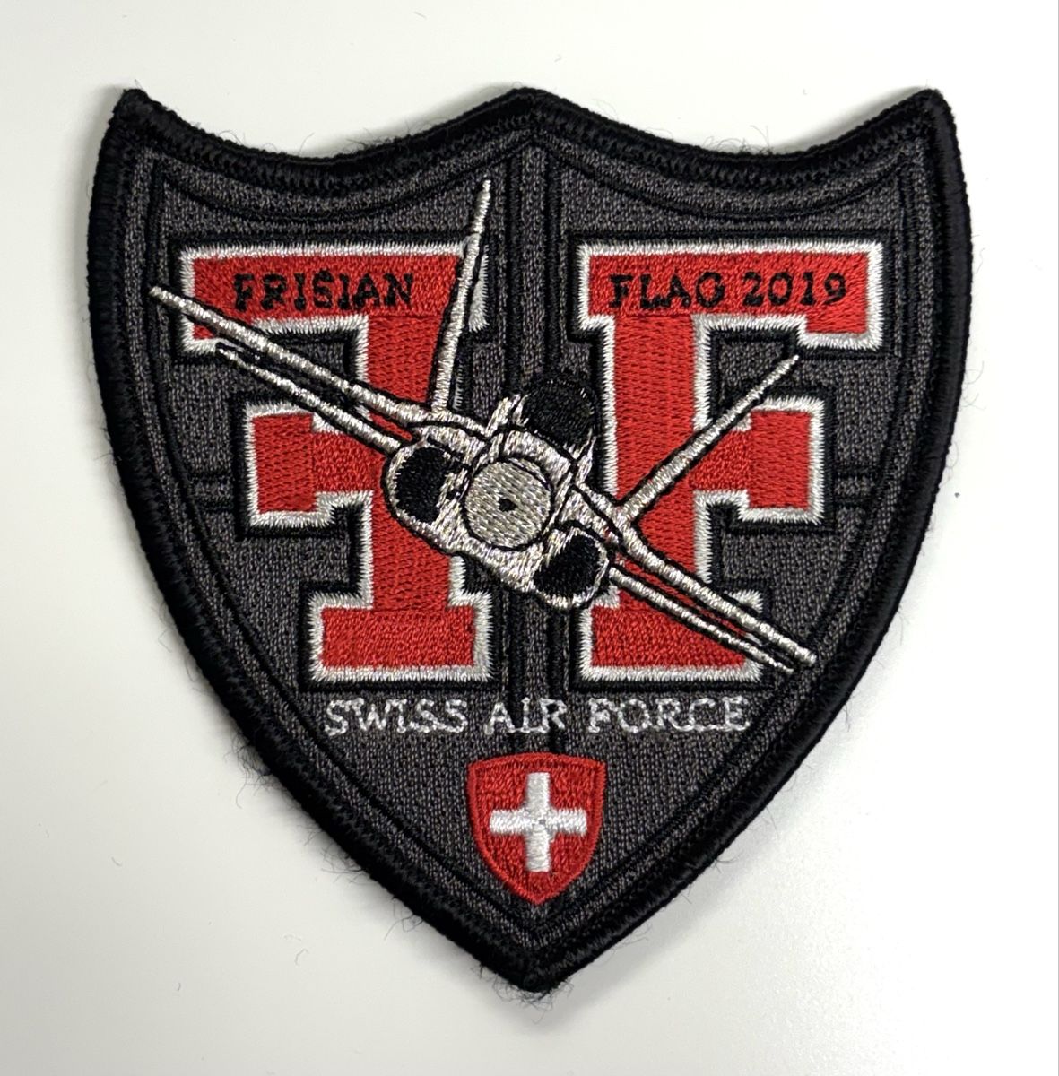 Schweizer Armee Placchette & Badge: Patch Schweizer Luftwaffe Übung Fliegerstaffel 17 – Usato da Riedikon venduto da Rokh01