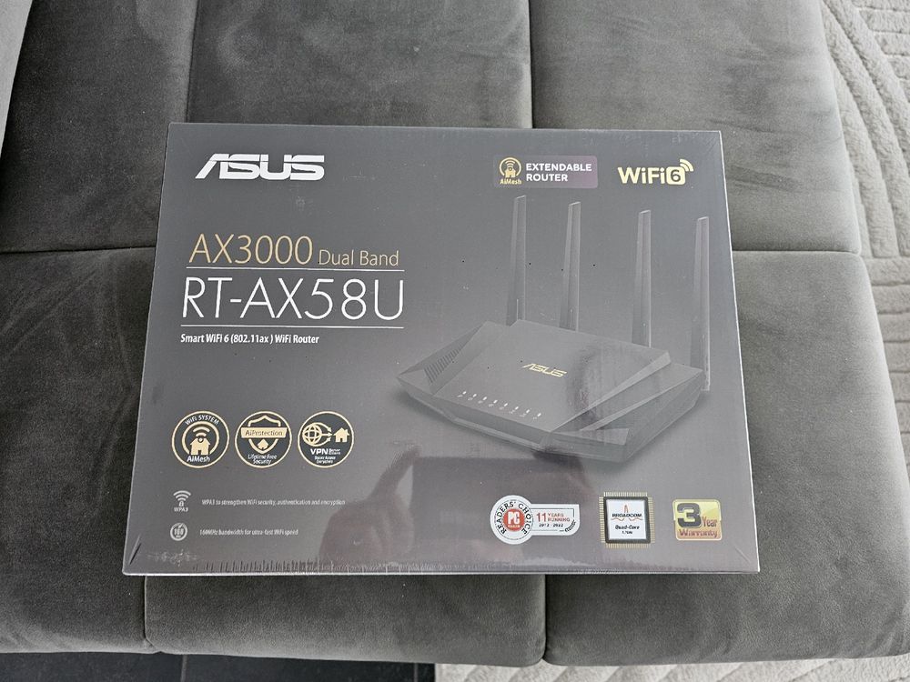 Router ASUS RT-AX58U V2 - neu und ungeöffnet (Neu und originalverpackt ...